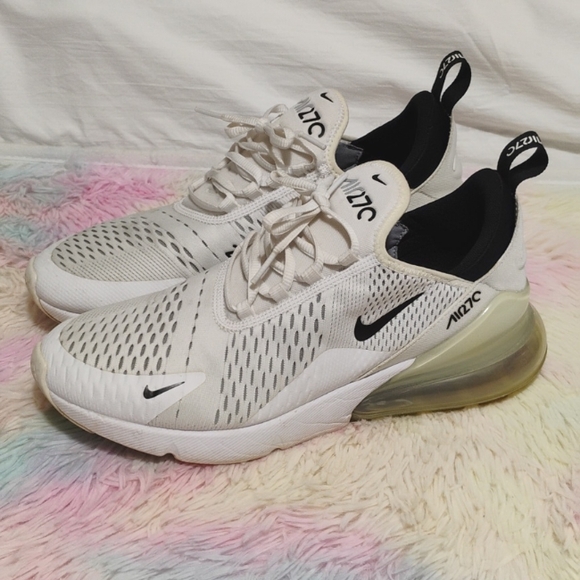 Nike Air Max 270 Men's Athletic Running Shoes Sz.9 2017 Gently Worn